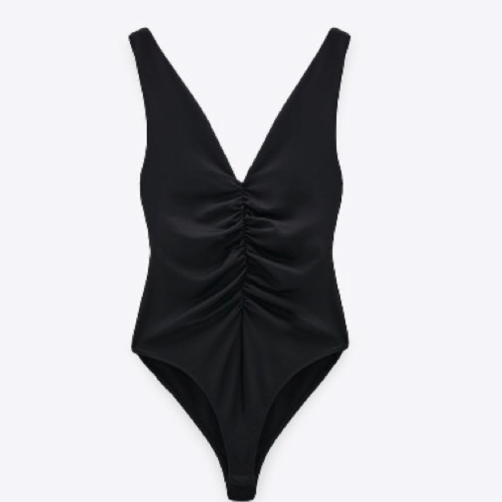 Zara black bodysuit